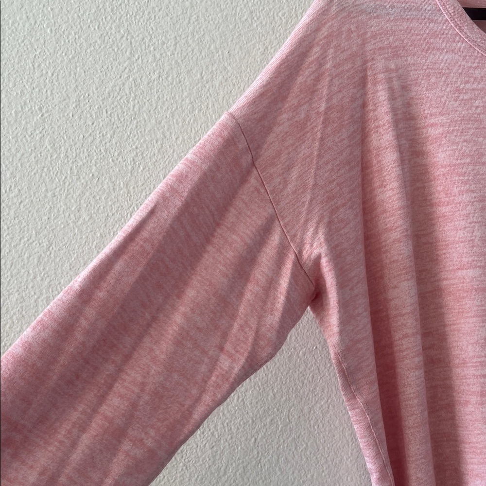 Time and Tru Light Pink Long Sleeve Tee - Picture 4 of 7